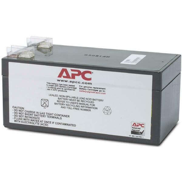 Apc UPS Battery, APC UPS, 12V DC, 3 Ah, Connectors RBC47
